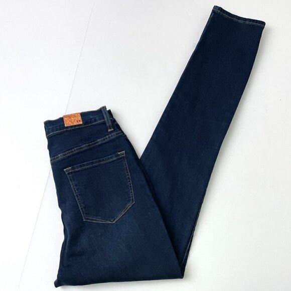 NEW Denim 4 Us Women's Skinny Jeans High Rise Dark Wash size juniors 13 - Picture 9 of 9